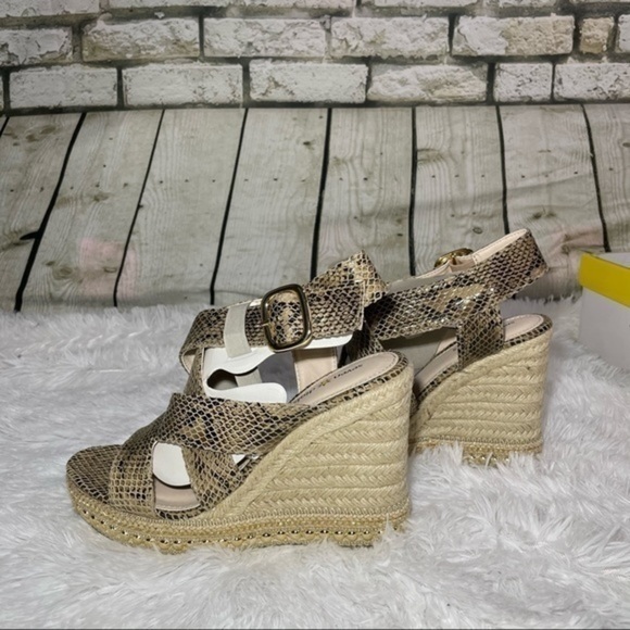 SEVEN DIALS Snake Embossed Somerset Espadrille 8.5 - Picture 9 of 16